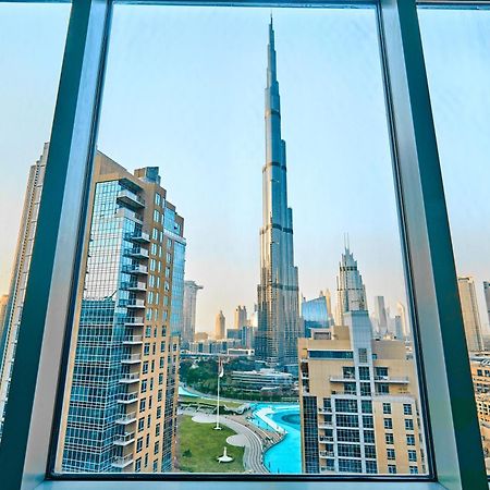 Burj Khalifa Front View & Fountain View Island Paradise 2Br Luxury Apartment Burj Residences Golden Homes Dubaj Zewnętrze zdjęcie