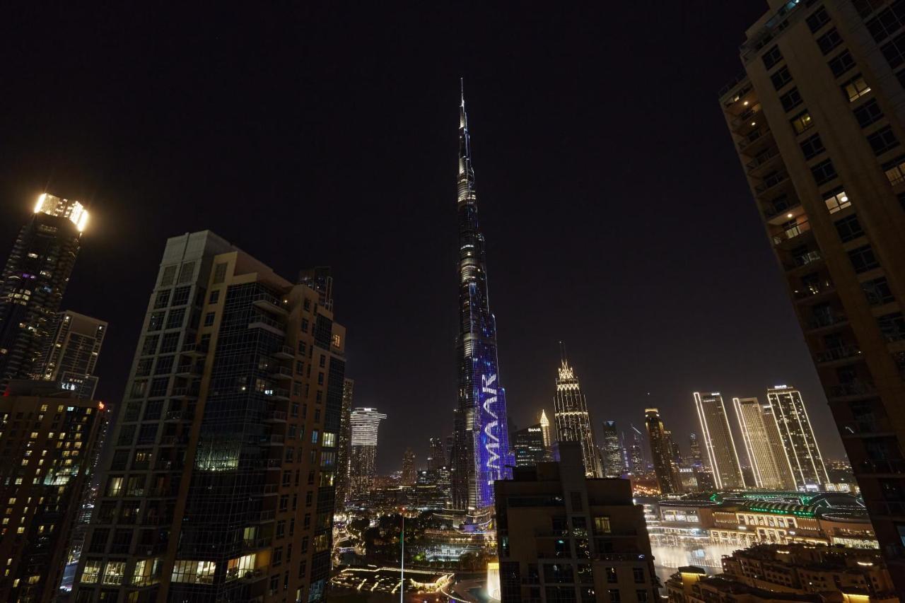 Burj Khalifa Front View & Fountain View Island Paradise 2Br Luxury Apartment Burj Residences Golden Homes Dubaj Zewnętrze zdjęcie